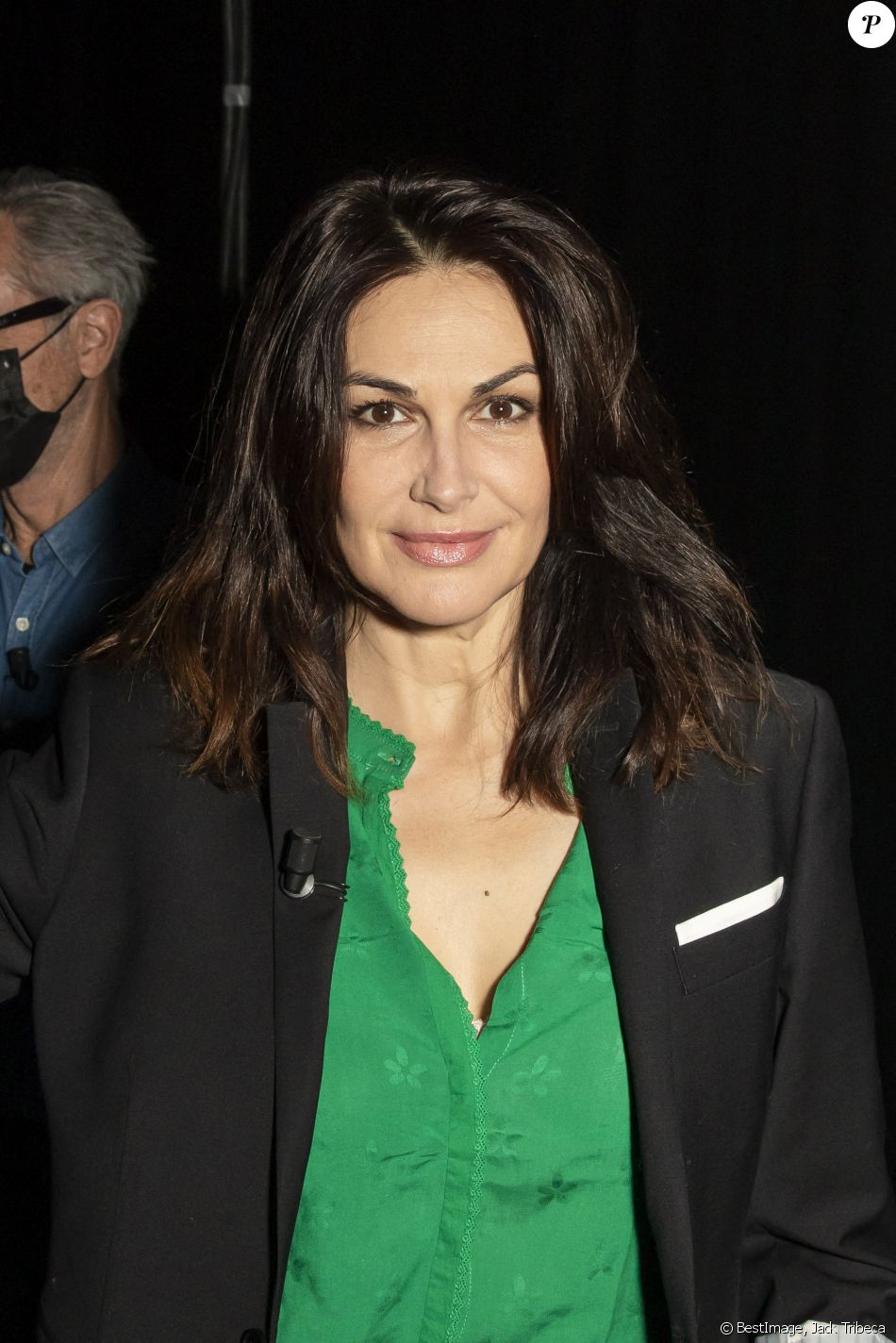 Exclusif - Helena Noguerra - Backstage de l'enregistrement de l'émission "On est presque en direct" (OEED), présentée par L.Ruquier, et diffusée sur France 2 le 28 novembre 2020 © Jack Tribeca / Bestimage