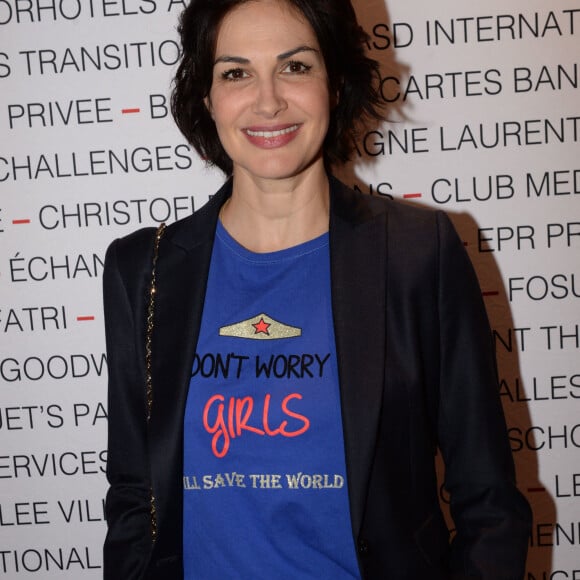 Helena Noguerra - Photocall du déjeuner "Chinese Business Club" au Pavillon Gabriel à Paris, à l'occasion de la journée des droits des femmes. Le 8 mars 2019 © Rachid Bellak / Bestimage