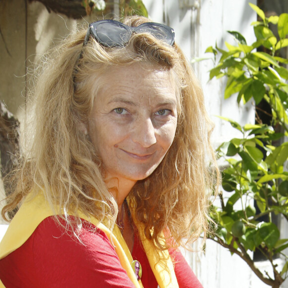 Corinne Masiero Festival du Film Francophone d'Angoulême édition 2020 . Photocall au jardin de Bardines à Angoulême samedi 29 aout 2020 . © Christophe Aubert via Bestimage