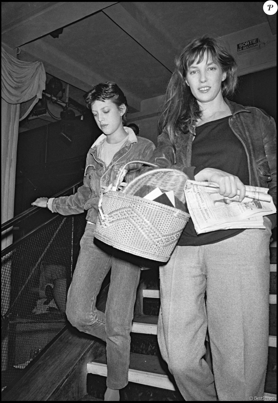 Kate Barry Et Sa Mère Jane Birkin En 1982 Purepeople