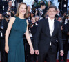 Carole Bouquet et son compagnon Philippe Sereys de Rothschild - Montée des marches du film "The Little Prince" (Le Petit Prince) lors du 68 ème Festival International du Film de Cannes, à Cannes le 22 mai 2015.