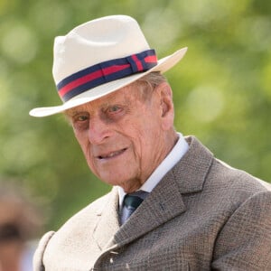 Le prince Philip, duc d'Edimbourg - La famille royale d'Angleterre aux courses hippiques "Royal Windsor Horse Show" à Windsor. Le 15 mai 2016.