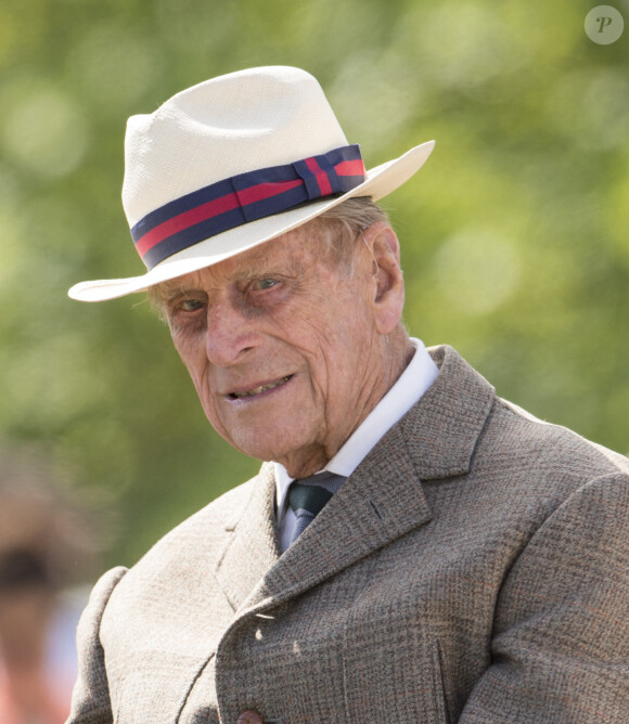 Le prince Philip, duc d'Edimbourg - La famille royale d'Angleterre aux courses hippiques "Royal Windsor Horse Show" à Windsor. Le 15 mai 2016.