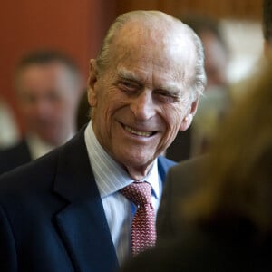 Le prince Philip, duc d'Edimbourg, assiste à la réception en l'honneur du 150e anniversaire de l'association "Journalists' Charity" à Londres.