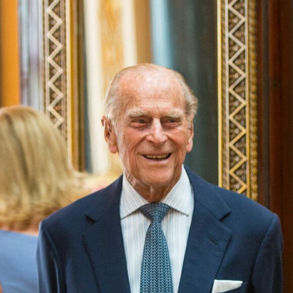 Le prince Edward de Wessex, Le prince Philip, duc d'Edimbourg et Sophie, comtesse de Wessex - Garden Party du prince Philip, duc d'Edimbourg à Buckingham Palace le 16 mai 2016.