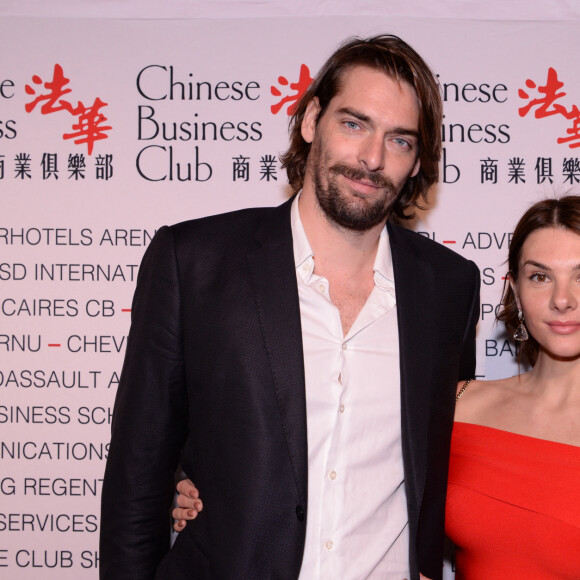 Info - Camille Lacourt bientôt papa pour la deuxième fois - Camille Lacourt et sa compagne Alice Detollenaere (Miss Bourgogne 2010) lors du déjeuner d'affaires "Edition Spéciale Femmes" de la 5ème édition du Chinese Business Club à l'occasion de la journée internationales des droits des femmes au Pavillon Cambon Potel et Chabot, à Paris, France, le 9 mars 2020. © Rachid Bellak/Bestimage