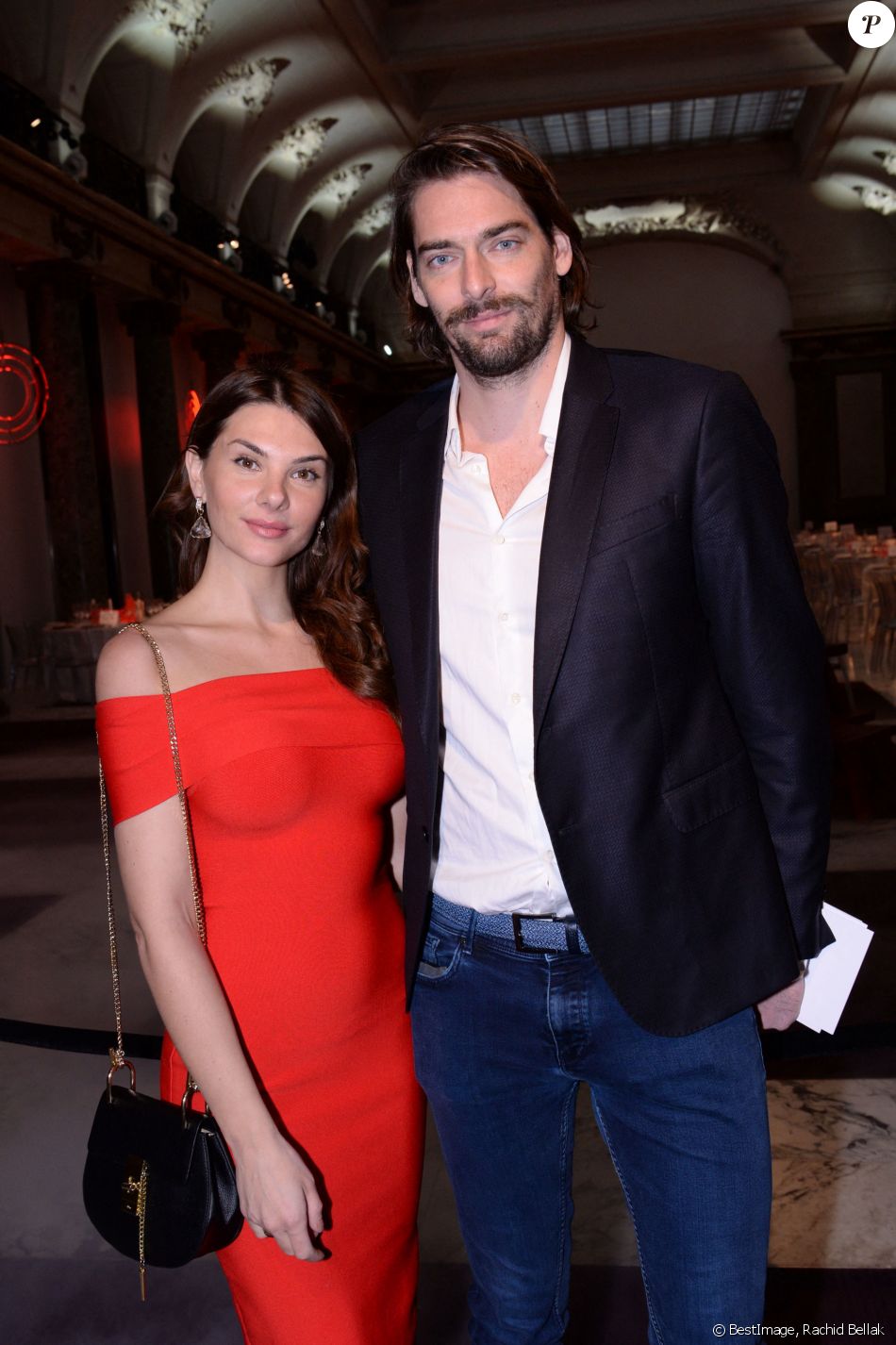 Info - Camille Lacourt bientôt papa pour la deuxième fois - Camille Lacourt et sa compagne Alice Detollenaere (Miss Bourgogne 2010) lors du déjeuner d'affaires "Edition Spéciale Femmes" de la 5ème édition du Chinese Business Club à l'occasion de la journée internationales des droits des femmes au Pavillon Cambon Potel et Chabot, à Paris, France, le 9 mars 2020. M.Bellucci a été élue "Femme de l'Année 2020". © Rachid Bellak/Bestimage