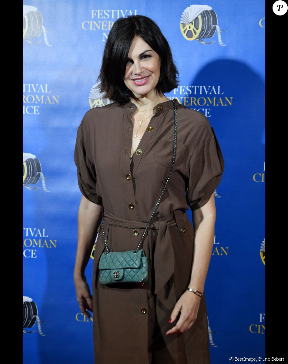 Helena Noguerra durant la troisième soirée de la 1ere éditon du Festival Ciné Roman à Nice le 25 octobre 2019. © Bruno Bebert / Bestimage