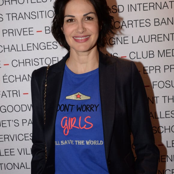 Helena Noguerra - Photocall du déjeuner "Chinese Business Club" au Pavillon Gabriel à Paris, à l'occasion de la journée des droits des femmes. Le 8 mars 2019 © Rachid Bellak / Bestimage