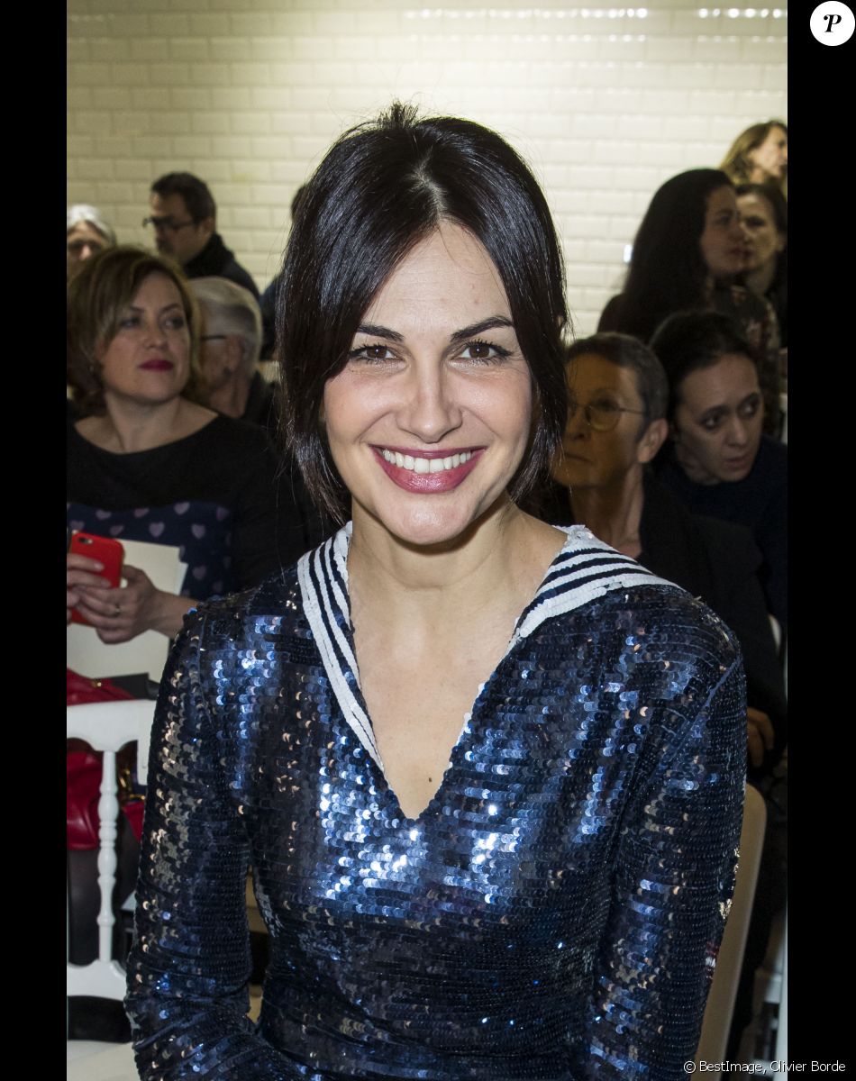 Helena Noguerra - People au défilé de mode Haute-Couture printemps-été 2019 "Jean Paul Gaultier" à Paris. Le 23 janvier 2019 © Olivier Borde / Bestimage