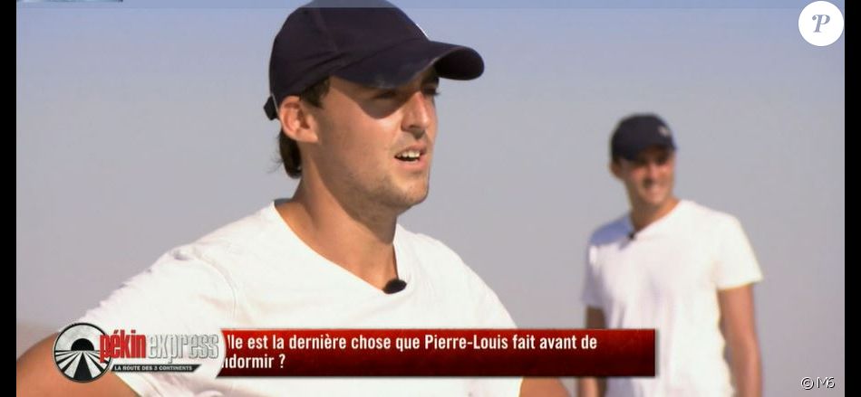Pierre-Louis et Arnaud lors de l'épisode de "Pékin Express 2021" du 13 avril sur M6