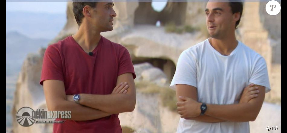Pierre-Louis et Arnaud émus par leur élimination lors de l'épisode de "Pékin Express 2021" du 13 avril sur M6