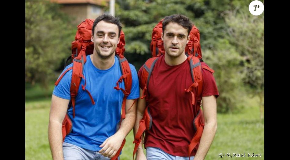 Pierre-Louis et Arnaud candidats de "Pékin Express", photo officielle sur M6