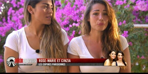 Rose-Marie et Cinzia lors de l'épisode de "Pékin Express 2021" du 23 mars 2021, sur M6