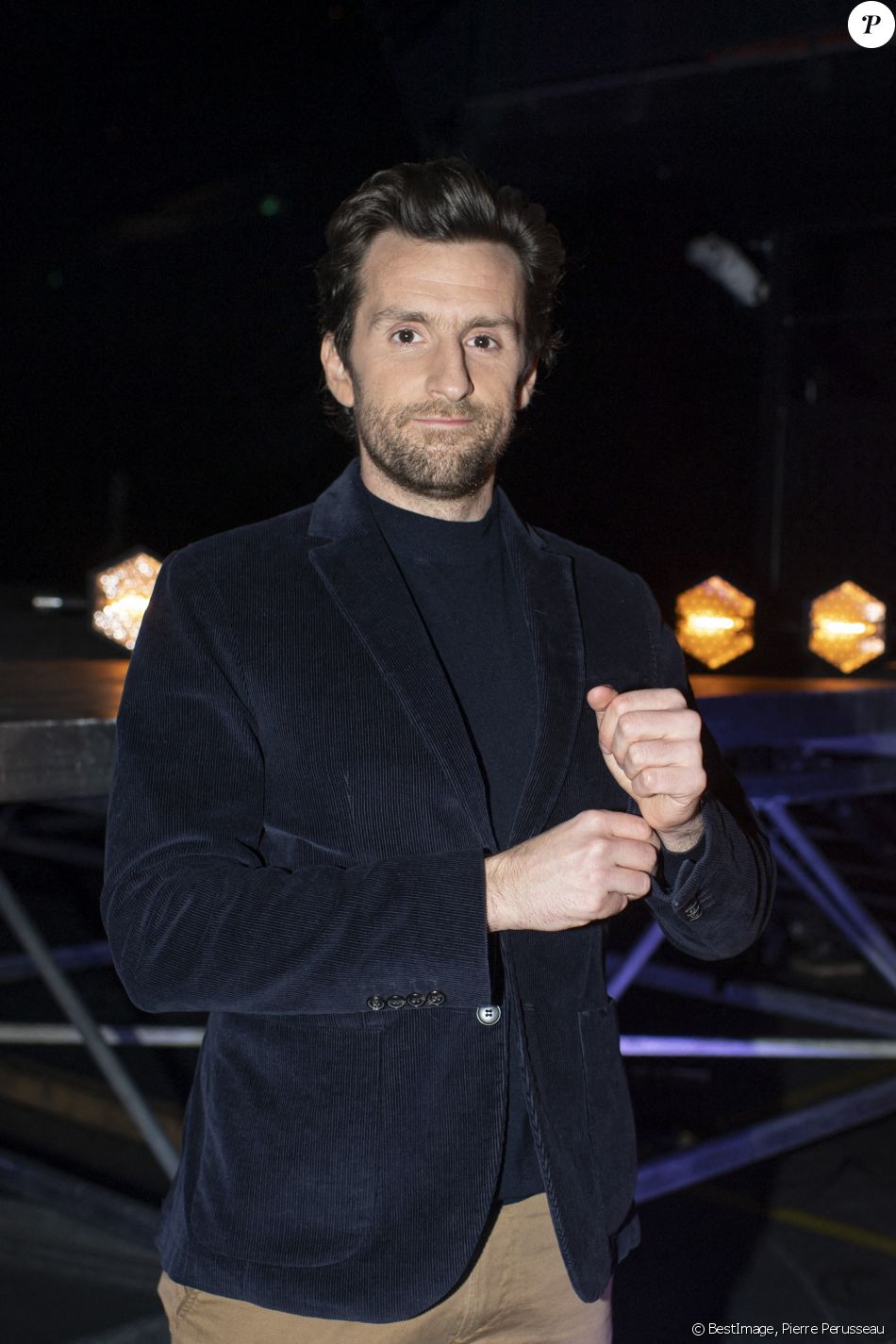Exclusif - Pablo Mira - Backstage de l'enregistrement de l'émission "Les comiques préférés des français" au Palais des Sports (Dôme de Paris) à Paris, qui sera diffusée le 17 avril sur France 2 © Pierre Perusseau / Bestimage