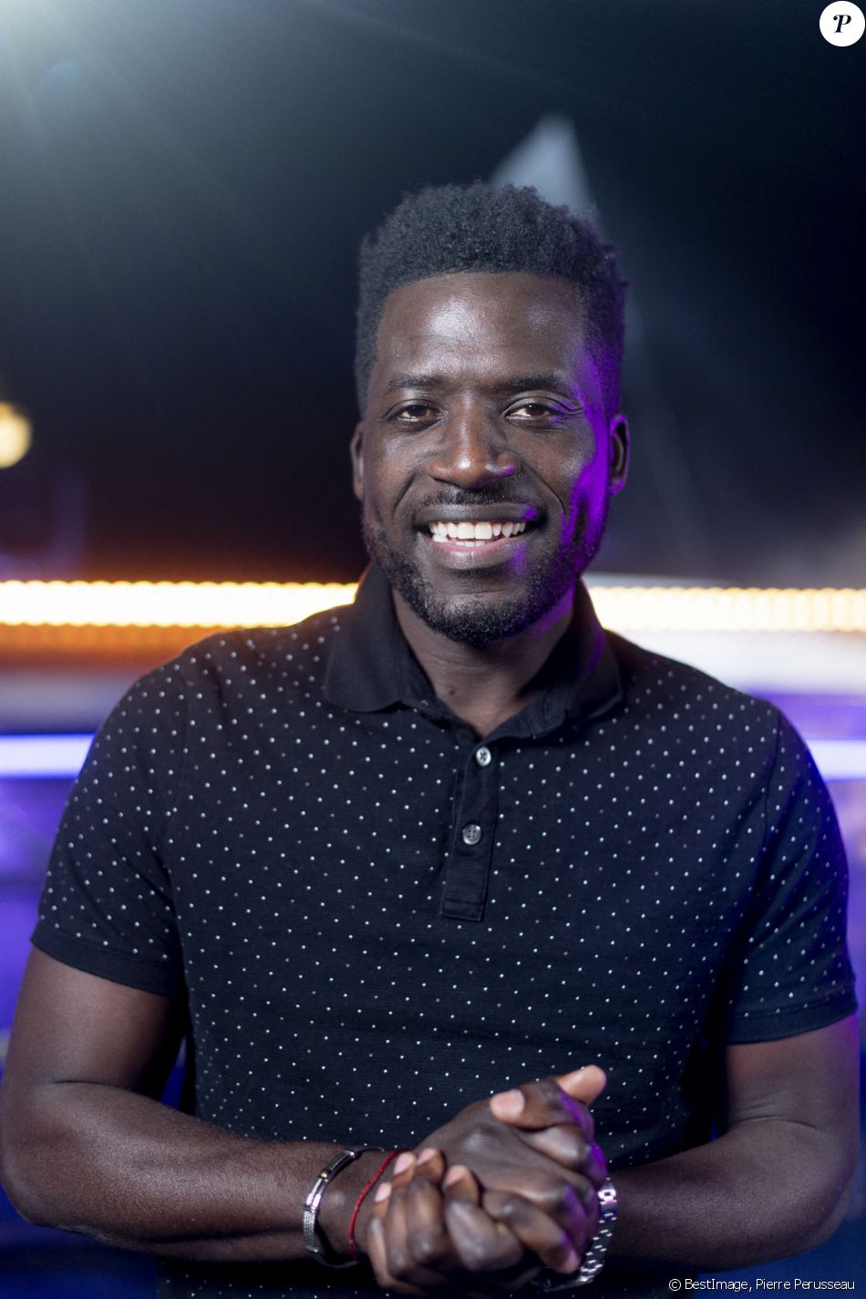 Exclusif - Donel Jack'sman - Backstage de l'enregistrement de l'émission "Les comiques préférés des français" au Palais des Sports (Dôme de Paris) à Paris, qui sera diffusée le 17 avril sur France 2 © Pierre Perusseau / Bestimage