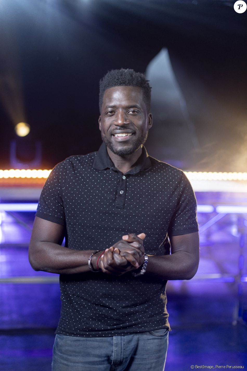 Exclusif - Donel Jack'sman - Backstage de l'enregistrement de l'émission "Les comiques préférés des français" au Palais des Sports (Dôme de Paris) à Paris, qui sera diffusée le 17 avril sur France 2 © Pierre Perusseau / Bestimage