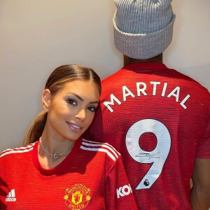 Mélanie et Anthony Martial sur Instagram.