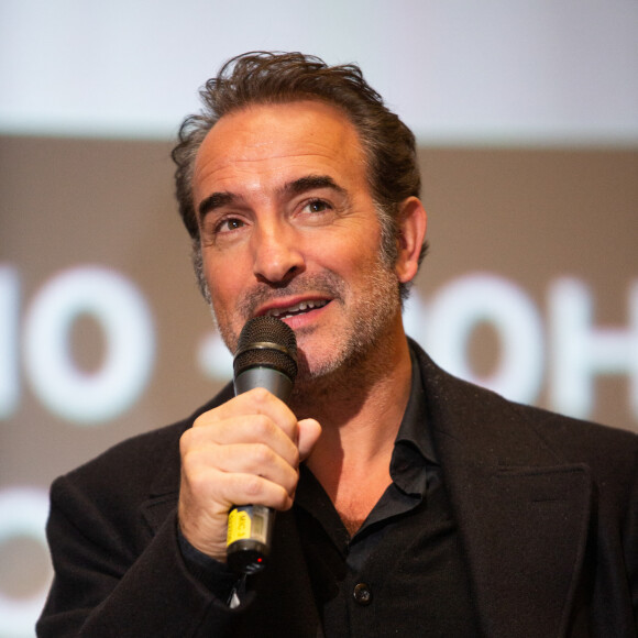 Jean Dujardin lors de l'avant-première du film 'J'accuse' au cinéma UGC de Brouckère, à Bruxelles