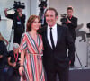 Nathalie Péchalat et son mari Jean Dujardin - Red carpet du film "J'accuse" lors du 76ème Festival du Film de Venise, la Mostra à Venise en Italie le 30 Août 2019 