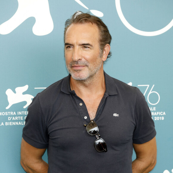 Jean Dujardin - Photocall du film "J'accuse" lors de la 76ème Mostra de Venise, le 30 août 2019.