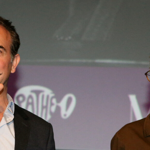 Jean Dujardin, Patrice Lecomte - Soirée de lancement du Festival Victorine au Cinéma Pathé de la Gare du Sud, Nice le 29 mars 2019. ©Cyril Dodergny / Nice Matin / Bestimage 