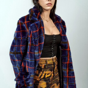 Lourdes Leon, la fille de Madonna pose pour la campagne de Supreme x Jean Paul Gaultier, le 8 avril 2019.