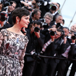 Audrey Tautou - Montée des marches du film "Grace de Monaco" pour l'ouverture du 67e Festival du film de Cannes. Le 14 mai 2014.