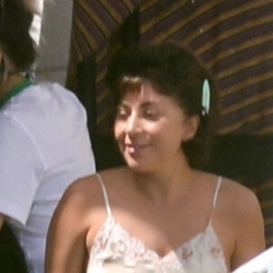 Exclusif - Lady Gaga sur le tournage du film "House of Gucci" à Rome, le 26 avril 2021.