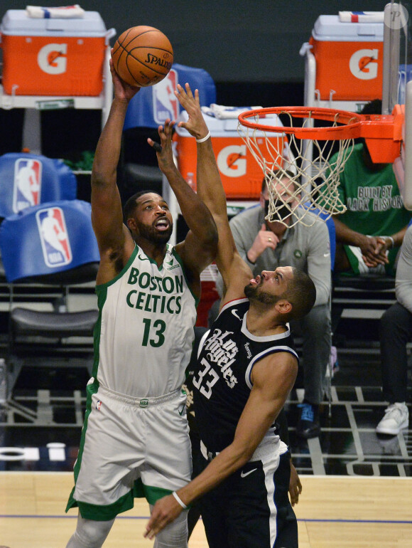 Tristan Thompson lors du match Los Angeles Clippers - Boston Celtics le 5 février 2021.