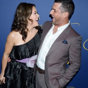 Alyssa Milano et son mari Dave Bugliari - Soirée "2018 Showtime Emmy Eve Party" à Los Angeles, le 16 septembre 2018.