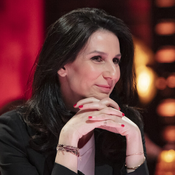 Exclusif - Marie Drucker - Enregistrement de l'émission "On Est En Direct" (OEED), présentée par L.Ruquier, diffusée sur France 2 © Jack Tribeca / Bestimage