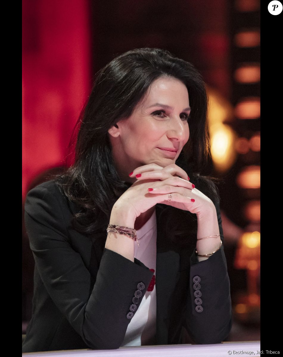 Exclusif - Marie Drucker - Enregistrement de l'émission "On Est En Direct" (OEED), présentée par L.Ruquier, diffusée sur France 2 © Jack Tribeca / Bestimage