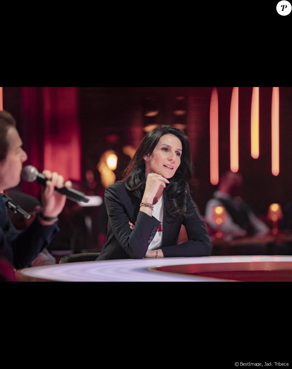 Exclusif - Marie Drucker - Enregistrement de l'émission "On Est En Direct" (OEED), présentée par L.Ruquier, diffusée sur France 2 le 6 février © Jack Tribeca / Bestimage