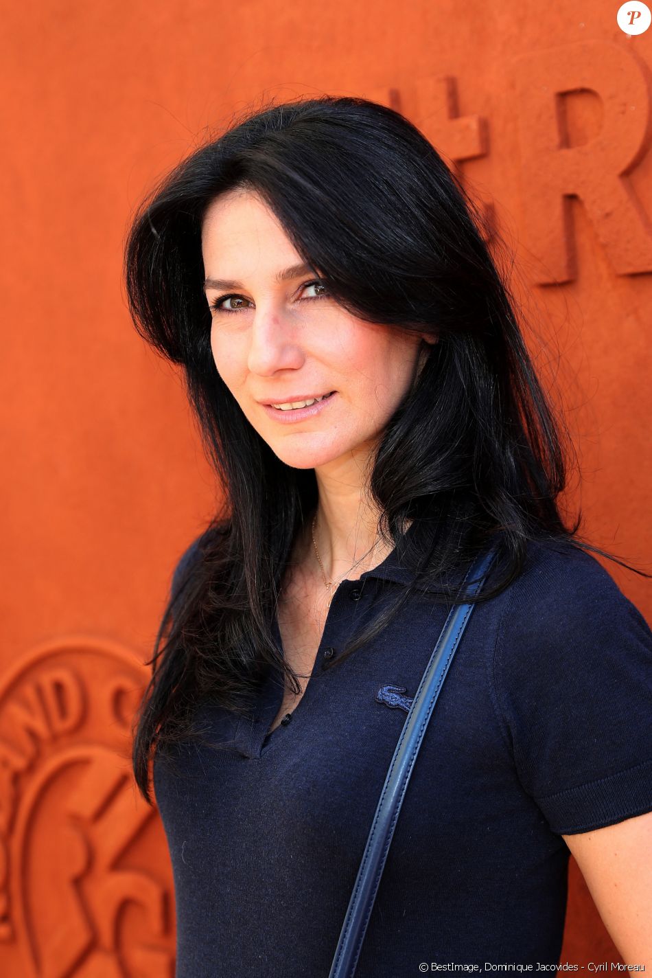 Marie Drucker au village lors des internationaux de France de Roland Garros à Paris, le 10 juin 2017. © Dominique Jacovides - Cyril Moreau/ Bestimage