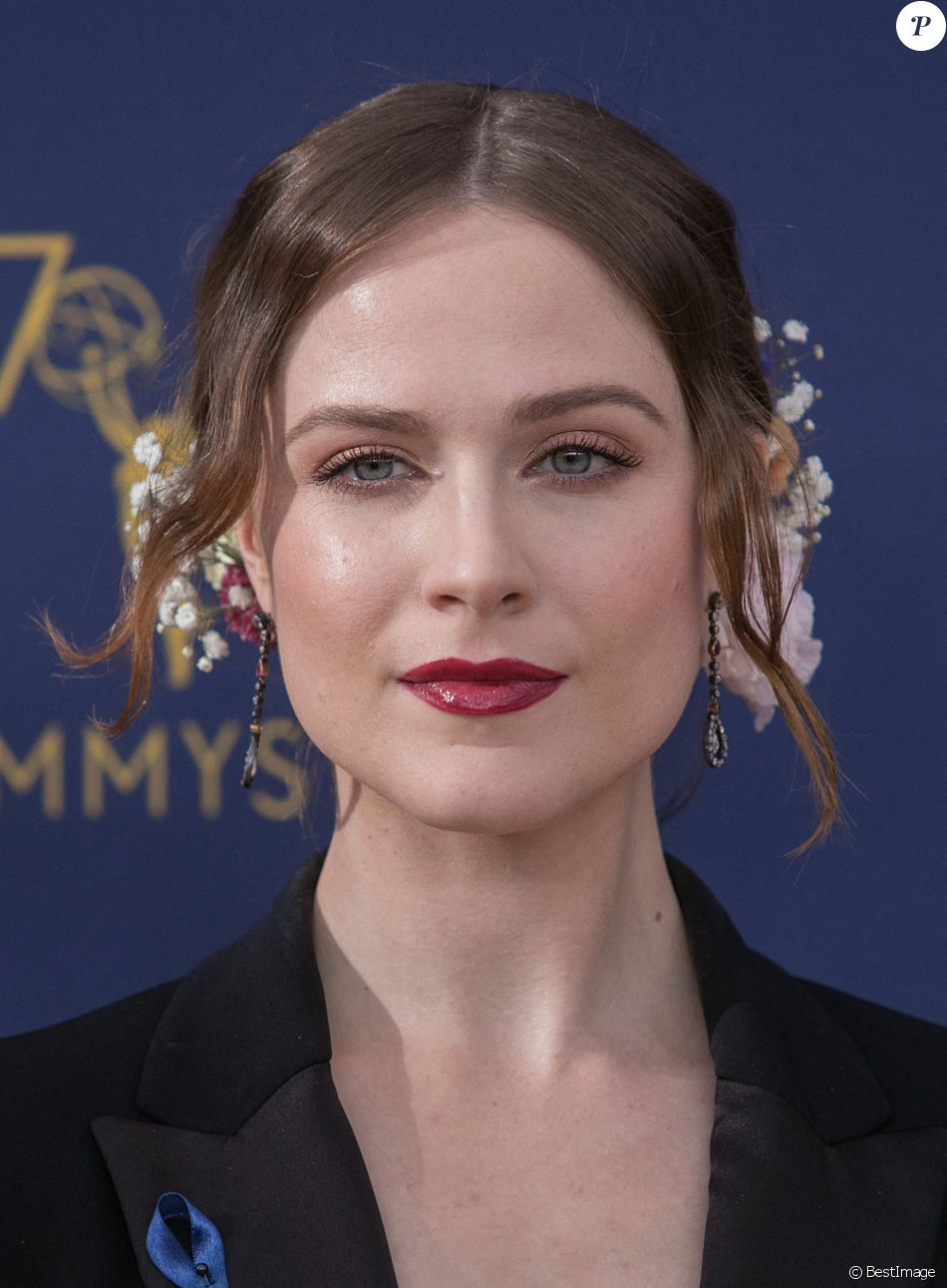 Evan Rachel Wood accuse le chanteur Marilyn Manson de viol. Evan Rachel Wood sur le tapis rouge des Emmy Awards à Los Angeles le 17 septembre 2018 © Prensa Internacional via ZUMA Wire / Bestimage