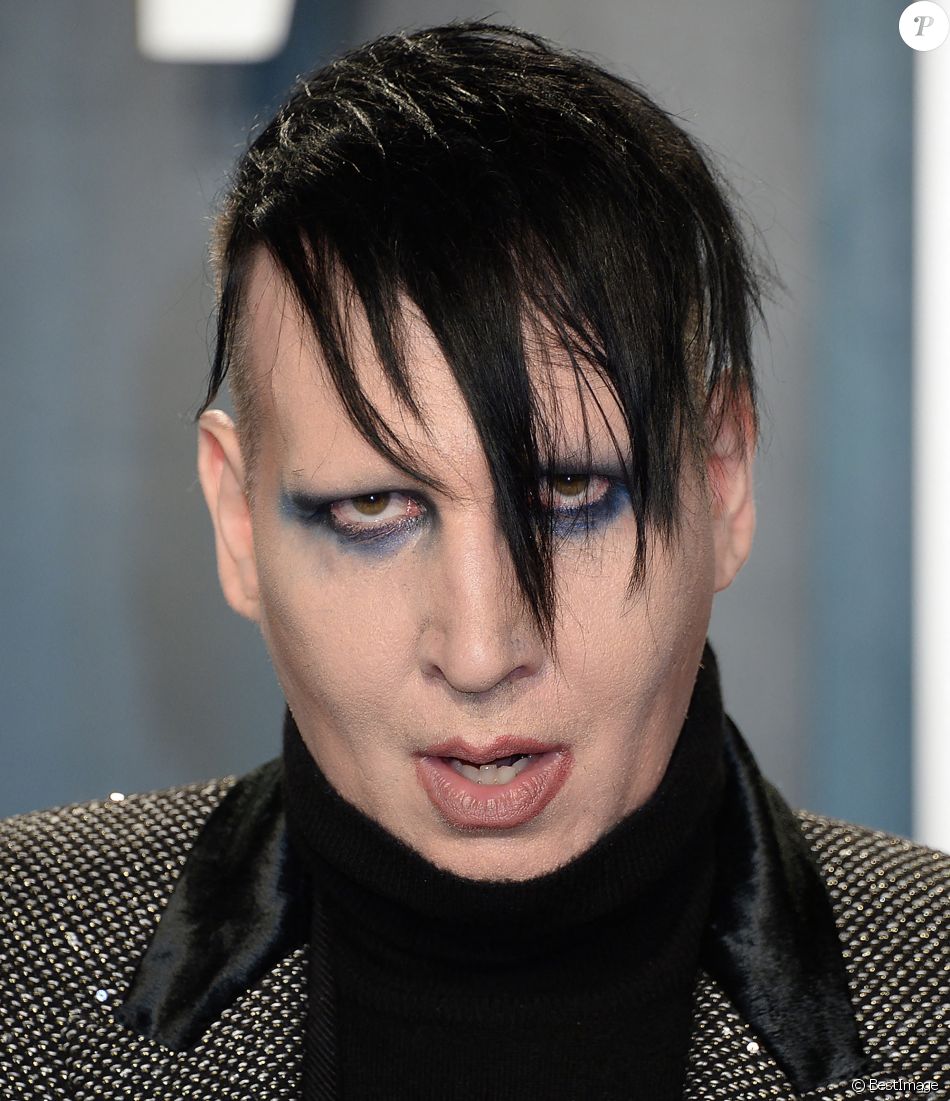 Marilyn Manson - People à la soirée "Vanity Fair Oscar Party" après la 92ème cérémonie des Oscars 2020 au Wallis Annenberg Center for the Performing Arts à Los Angeles, le 9 février 2020.