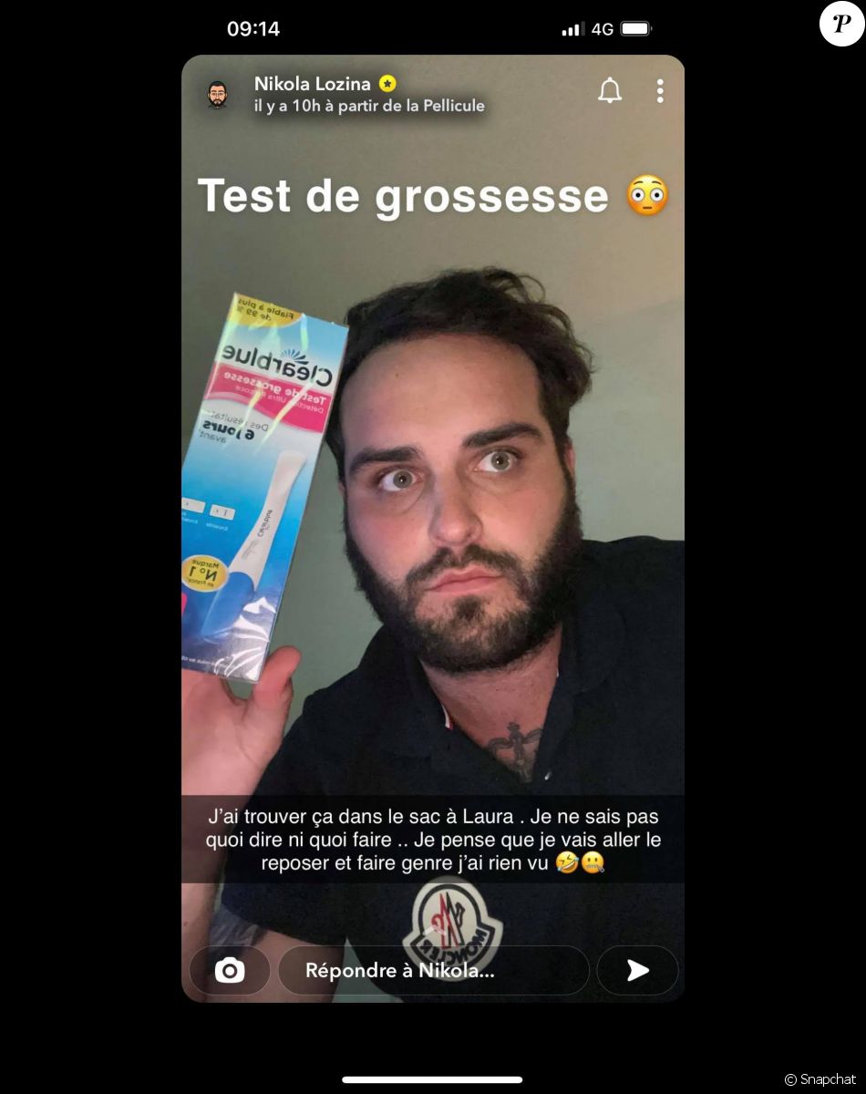 Laura Lempika de nouveau enceinte ? Nikola Lozina confie avoir trouvé un test de grossesse dans les affaires de sa fiancée.