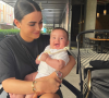 Camelia Benattia avec son fils Liaam - Instagram