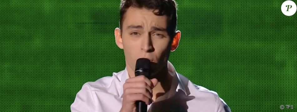 Tarik (équipe de Marc Lavoine) lors des cross-battles de "The Voice" - TF1