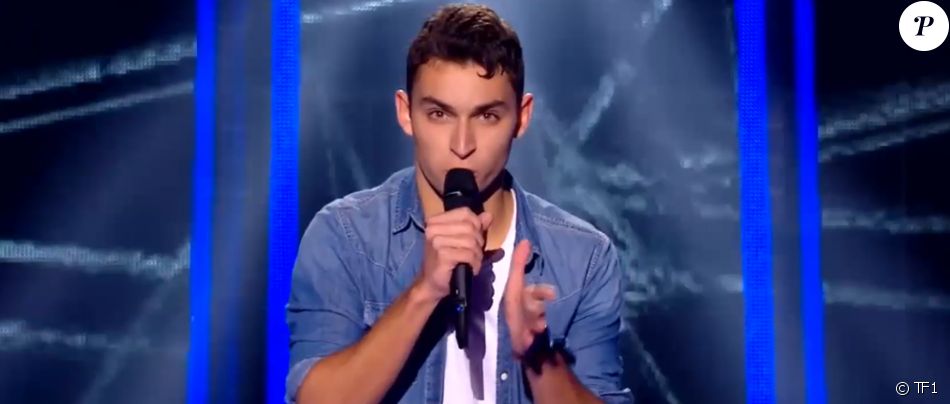 Tarik, Talent de Marc Lavoine dans "The Voice 2021" - Émission du 13 février 2021, TF1