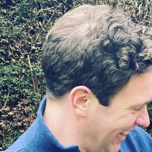 Eugenie d'York, son mari Jack Brooksbank et leur fils August sur Instagram, février 2021.