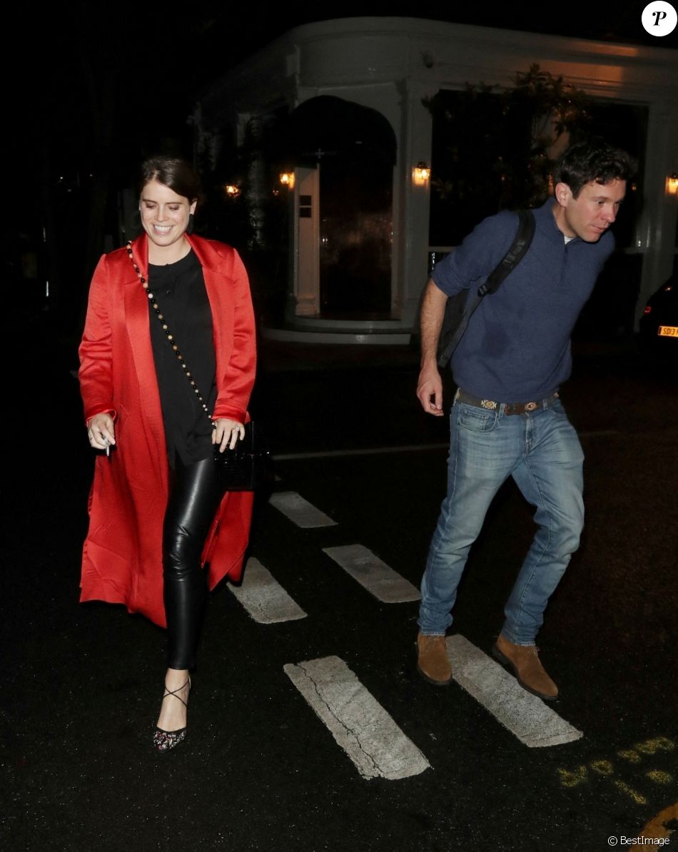 Exclusif - Ellie Goulding et son mari Caspar Jopling ont dîné au restaurant Casa Cruz avec la princesse Eugenie d'York et son mari Jack Brooksbank à Londres le 9 juillet 2020.