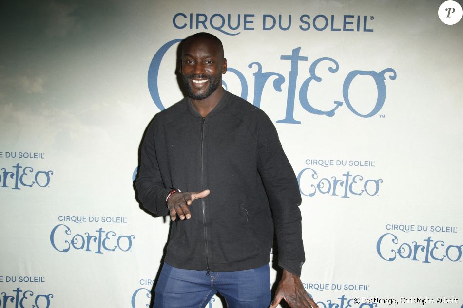 Ladji Doucouré - People à la première du spectacle "CORTEO" du Cirque du Soleil à l'AccorHotels Arena Bercy à Paris. Le 12 décembre 2019 © Christophe Aubert via Bestimage