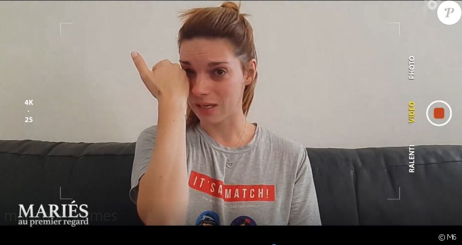 Marianne en larmes dans "Mariés au premier regard 2021" le 3 mai sur M6