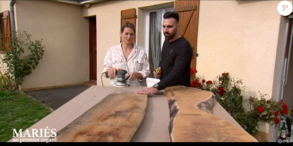 Laure et Matthieu dans "Mariés au premier regard 2021", le 10 mai, sur M6