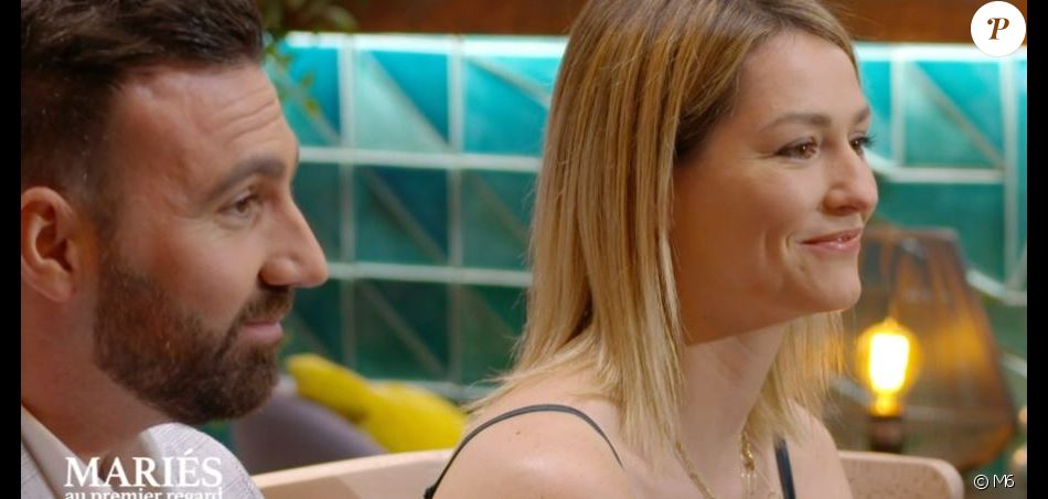 Laure et Matthieu dans "Mariés au premier regard 2021", le 10 mai, sur M6