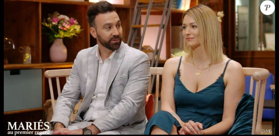 Laure et Matthieu dans "Mariés au premier regard", sur M6