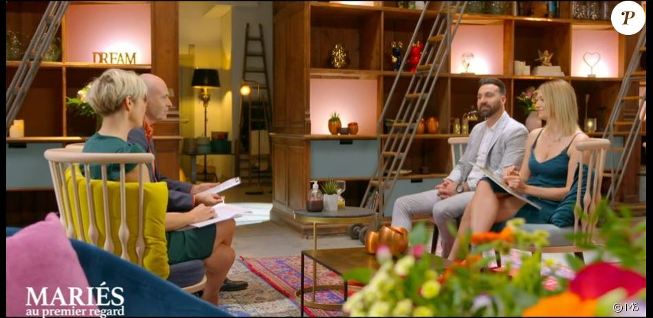 Laure et Matthieu face aux experts dans "Mariés au premier regard 2021", le 10 mai, sur M6