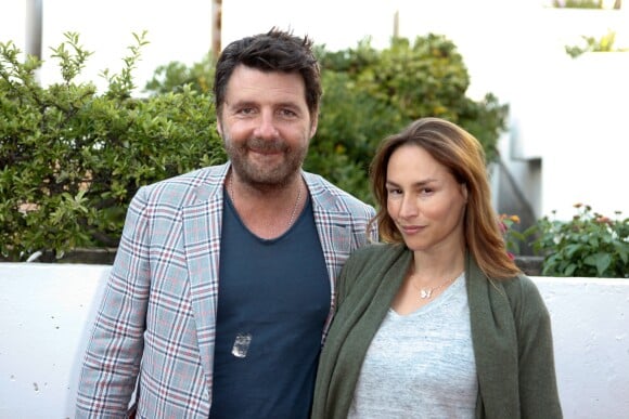 Philippe Lellouche et Vanessa Demouy à la première du film "Prêt à tout" lors du 11ème festival "Les Hérault du cinéma et de la télé 2014" au Cap d'Agde. Le 4 juillet 2014.